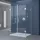SoGood U-Form Duschkabine Ravenna40 80x90x195cm Duschabtrennung 8mm ESG-Sicherheitsglas Klarglas inkl. beidseitiger Easy-Clean-Beschichtung