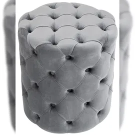 CLP Drancy Samt 42 x 46 cm grau