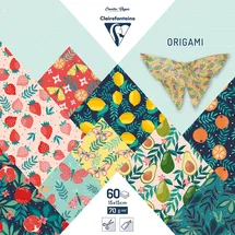 Clairefontaine Origami-Papier 15 x 15 cm 70 g/m2 60 Blatt