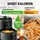 GOURMETmaxx Heißluftfritteuse mit 2,3 Öl | 1000 Watt | inkl. Timer, & 8 Funktionen | Schwarz