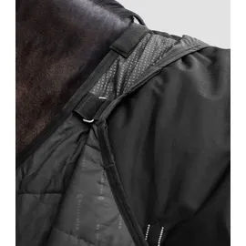 Waldhausen Outdoordecke Nordic Fleece, Regendecke schwarz, 115 cm