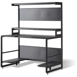 Möbilia Schreibtisch Schwarz