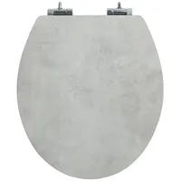 K&H Sanitary Duschwell MDF WC-Sitz Melamine - Granitgrau