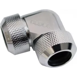 Alphacool Eiszapfen 13mm HardTube 90° L-Verbinder Acryl- Messingrohre