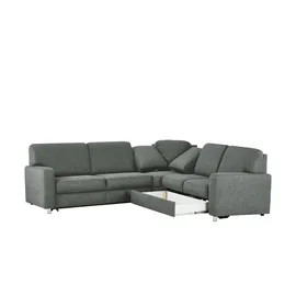 Smart Ecksofa Valencia ¦ braun ¦ Maße (cm): B: H: 90 T: