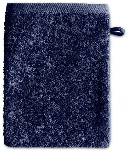 Fürstenhof Waschlappen Stockholm 16 x 22 cm Baumwolle Blau Marine