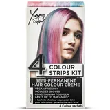 Stargazer Products Semi-permanentes Haarfärbemittel-Streifen-Kit Yummy Colour pastell 40 ml