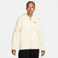 Nike Damen Unterjacke Sportswear Phoenix Fleece Sail/Black, M - M