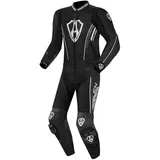 Arlen Ness Motorradkombi Losail 2-Teiler Lederkombi protektoren schwarz 60