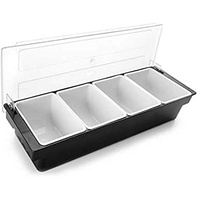 Lacor 61134 Gewürzkasten 4-teilig x 750 ml mit Deckel