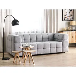 3-Sitzer Sofa hellgrau MULLOLA