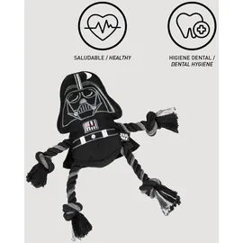 Cerdá LIFE'S LITTLE MOMENTS - for Fan Pets Star Wars Hundespielzeug, Kuscheltier mit Seil Offizielle Lizenz Darth Vader