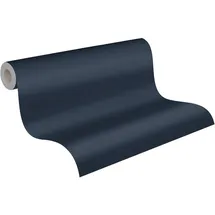 A.S. Création Metropolitan Stories II Vliestapete Textil-Uni (Schwarz, Uni, 10,05 x 0,53 m)