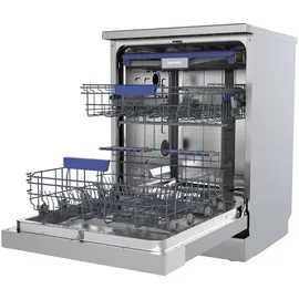 Homex DWFS601442A-S Geschirrspüler (freistehend, 598 mm, Silber)