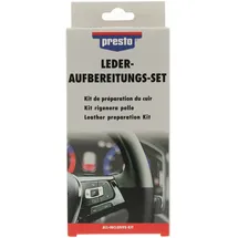PRESTO Leder-Aufbereitungs-Set schwarz 0,13 kg