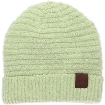 Antonio Strickmütze Bouclé Beanie Grün