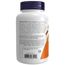 NOW Foods Glucomannan 575 mg Kapseln 180 St.