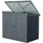 Axi Gartenschrank Oscar Metall 2 x 240 l Anthrazit