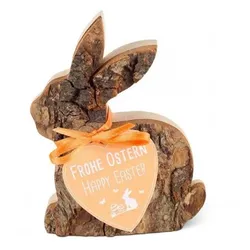 Osterhase Rinde - liegend klein