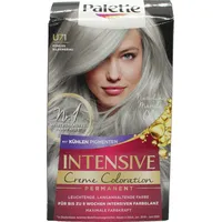 POLY PALETTE Intensiv Creme Coloration, Haarfarbe U71 Kühles Silbergrau - NEU