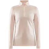 Craft Core Gain Midlayer 1/2-Zip Langarmshirt Damen 718000 gum L