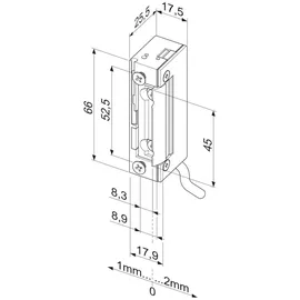 ASSA ABLOY Elektro-Türöffner 118W