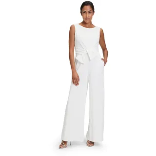 Vera Mont Jumpsuit mit weitem Bein in Rohweiß