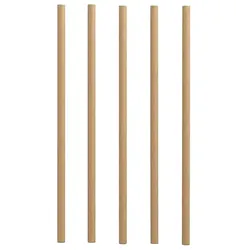 Papstar 1200 Shake-Halme, Papier Ø 8 mm · 25 cm braun