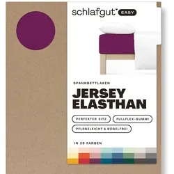 Spannbettlaken EASY Jersey - lila