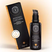 BIOSOMO® liposomales Curcumin - Kurkuma mit 95% Curcuminoiden und hoher Bioverfügbarkeit - Kurkuma liposomal von Wissenschaftlern entwickelt - Kurkuma Extrakt 50ml