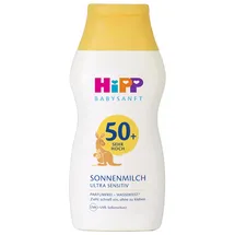 HiPP Babysanft Sonne Sonnenmilch LSF 50+ 200 ml