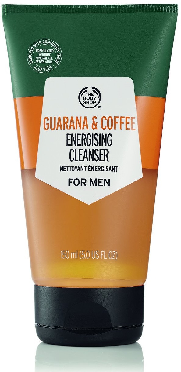 The Body Shop Guarana & Coffee Belebendes Waschgel für Männer