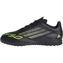 adidas F50 Club TF Kinder Core Black/Iron Met./Lucid Lemon 36
