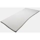 Pyramidenkönig 3cm Viscoelastische Matratzenauflage mit Bezug Milano Härte 2 Visco Auflage Topper Memory Matratze Gelschaum (180 x 200 cm)