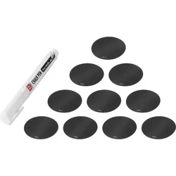 Fresh & Save Cube Etiketten für Vakuum-Behälter mit Kreidestift 11 El.
