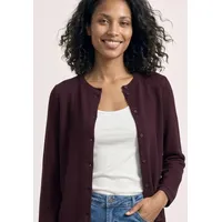 STREET ONE 3/4-Arm Jacke in Strick-Optik Rot 34