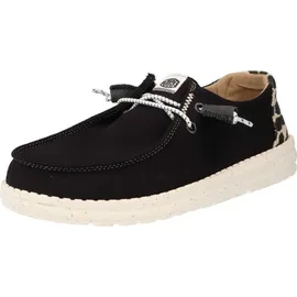 HEYDUDE Hey Dude Shoes Wendy Damen schwarz, 39 EU