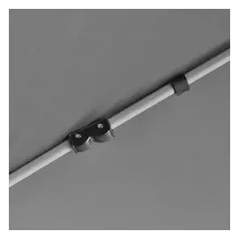 vidaXL Sechseckiges Pop-Up  3,6 x 3,1 m grau