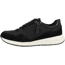 GEOX D BULMYA B Sneaker, Black, 39 EU