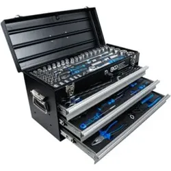 BGS Metall-Werkzeugkoffer 3 Schubladen mit 143 Werkzeugen