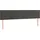 vidaXL Boxspringbett 200 x 200 cm Dunkelgrau