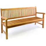 VCM Gartenbank 180 x 60 x 70 cm Braun
