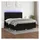 vidaXL Boxspringbett 180 x 200 cm Schwarz