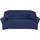 DOMO collection 3-Sitzer DOMO COLLECTION "Bahia, bequem und komfortabel, zeitloses & elegantes Sofa", blau (dunkelblau), B:200cm H:91cm T:92cm, Luxus-Microfaser (100% Polyester), mit Muster;Struktur (100% Polyester), Sofas, inklusive Federkern