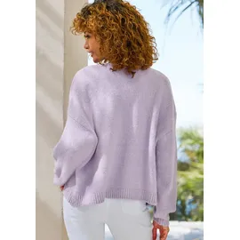 VIVANCE Strickjacke lila 1