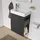 Laufen Waschtischunterschrank 1 Tür 27,5 x 58 x 27,5 cm Grau