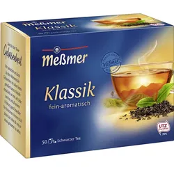 Meßmer Tee Klassik Schwarztee 50ST 87,5G