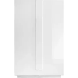 INOSIGN Mehrzweckschrank INOSIGN "Jupiter, Höhe 193 cm, Stauraumschrank 2 Türen - Soft Closing", weiß (weiß hochglanz lack), B:121cm H:193cm T:44cm, Schränke, Mehrzweckschrank, Highboard, moderne Griffblende, FSC, cleveres Stauraumkonzept