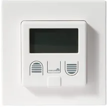 Schellenberg 25572 Zeitschaltuhr PLUS zur Rolladensteuerung mit Display, Wandtaster für Unterputzmontage, Programmierbare Automatik mit u.a. Tagesprogramm, Zufallsfunktion