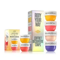 Sol de Janeiro Pflege-Geschenkset Sol de Janeiro Mini Body Cream Duo Body Your Way Set, Kompaktes Körperpflege Set zum Kennenlernen und Verschenken weiß